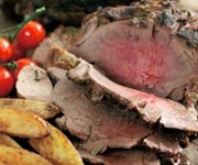 Barbecued haunch of venison recipe